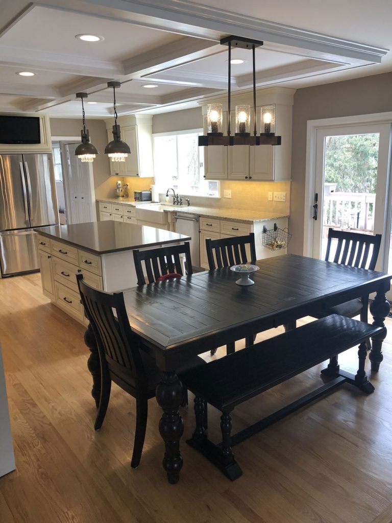 Open Space Living Room Interior Design Remodeling